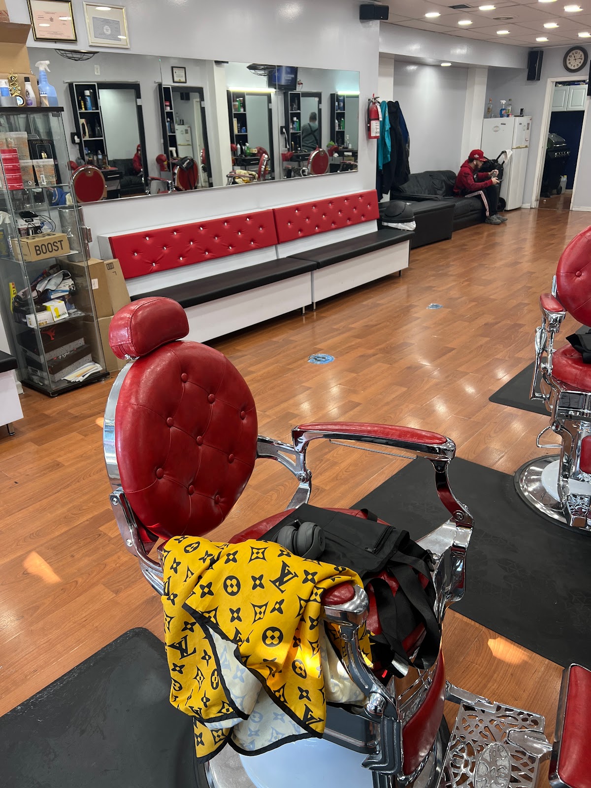 Inside Dream Team Barber Shop, Richmond Hill Queens